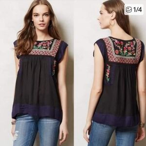 Anthropologie Floreat Kyra Tunic